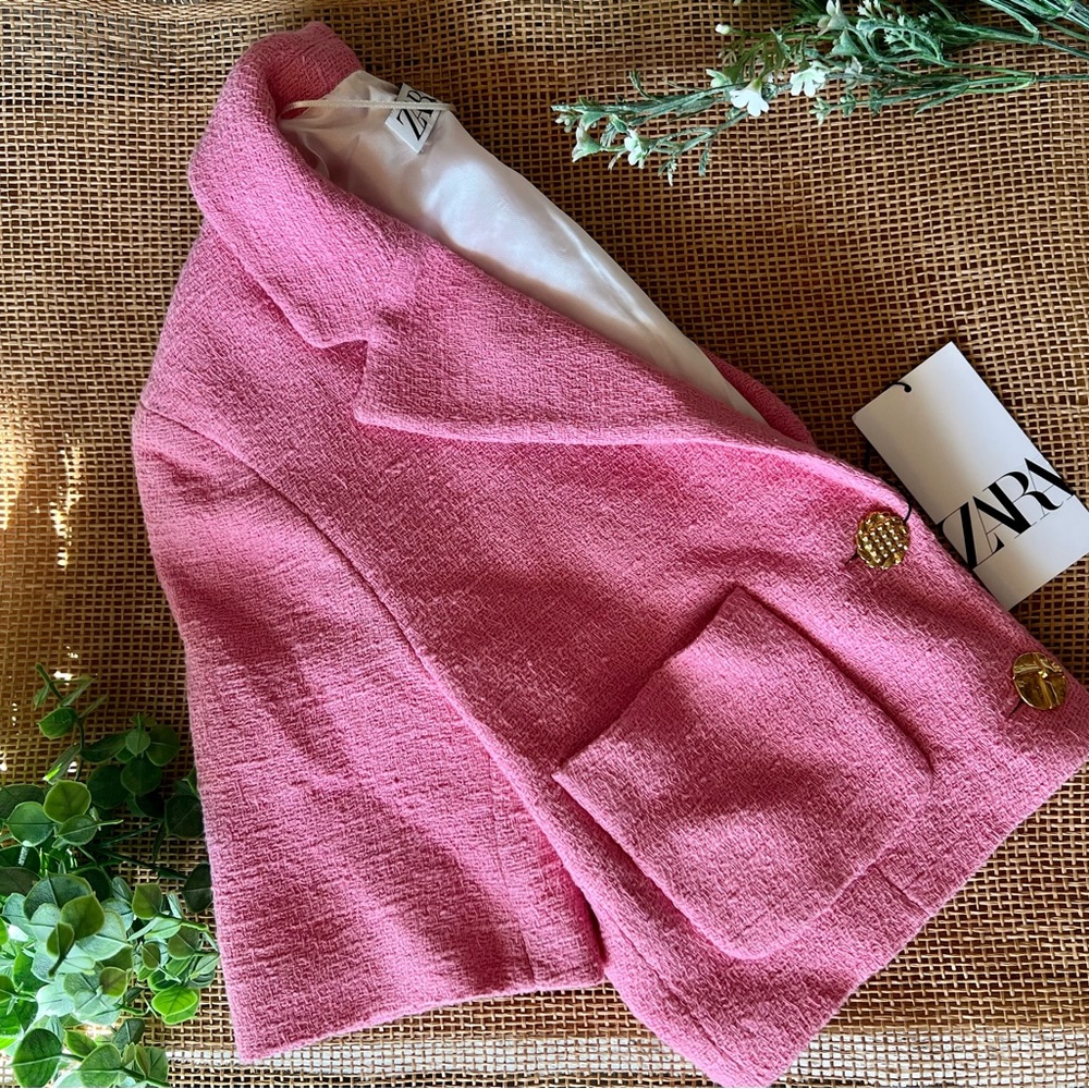 NWT ZARA Cropped Blazer
